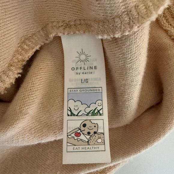 Offline by Aerie Smiley Crop Tee - Picture 5 of 7